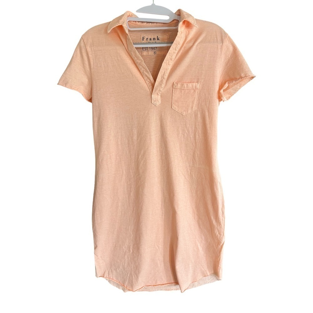 Frank & Eileen NWD Lauren Polo Dress Peach Size S